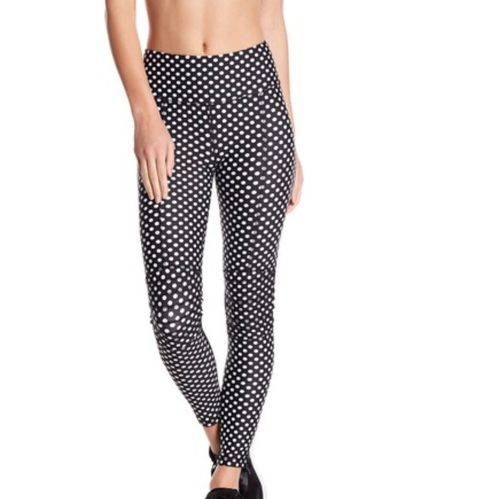 C & C California Print Moto Leggings Small